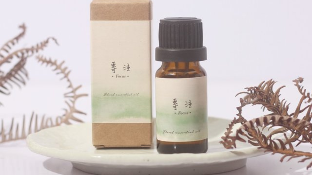 The Focus Master: Rosemary and Peppermint Concentration Blend (Most Masculine Floral Essential Oils)