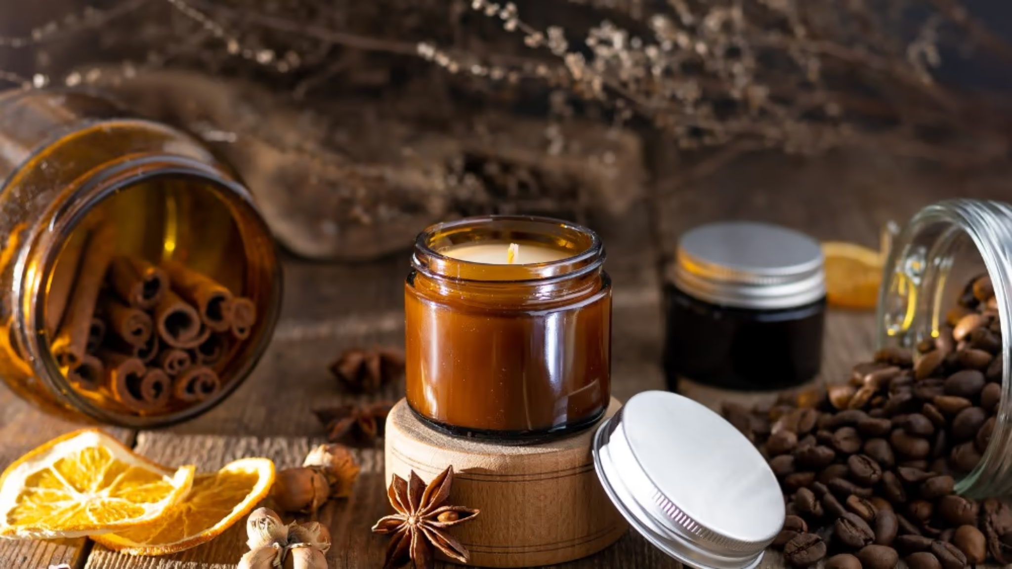 coffee scented candles