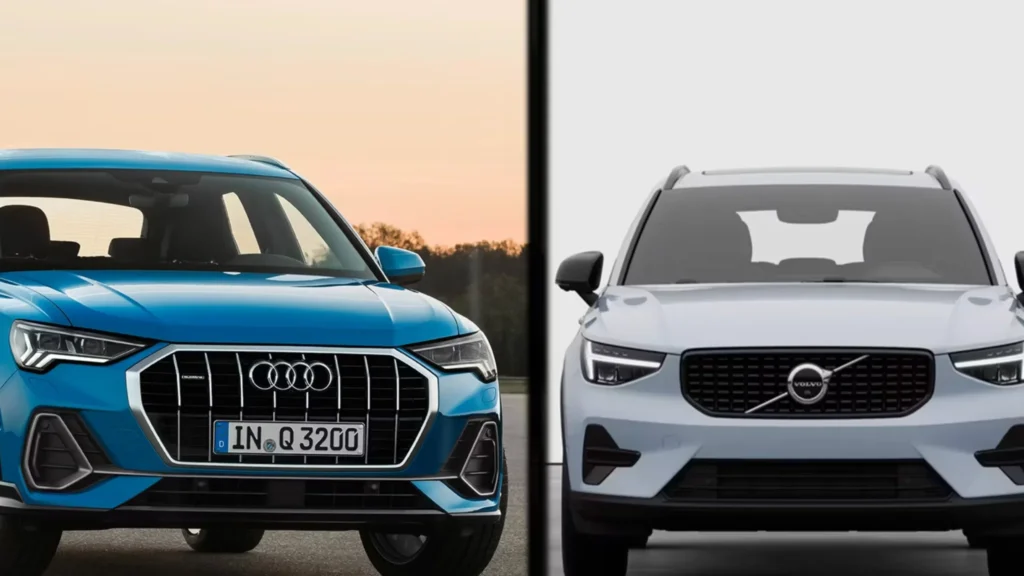 Audi A3 & 4. Volvo XC40