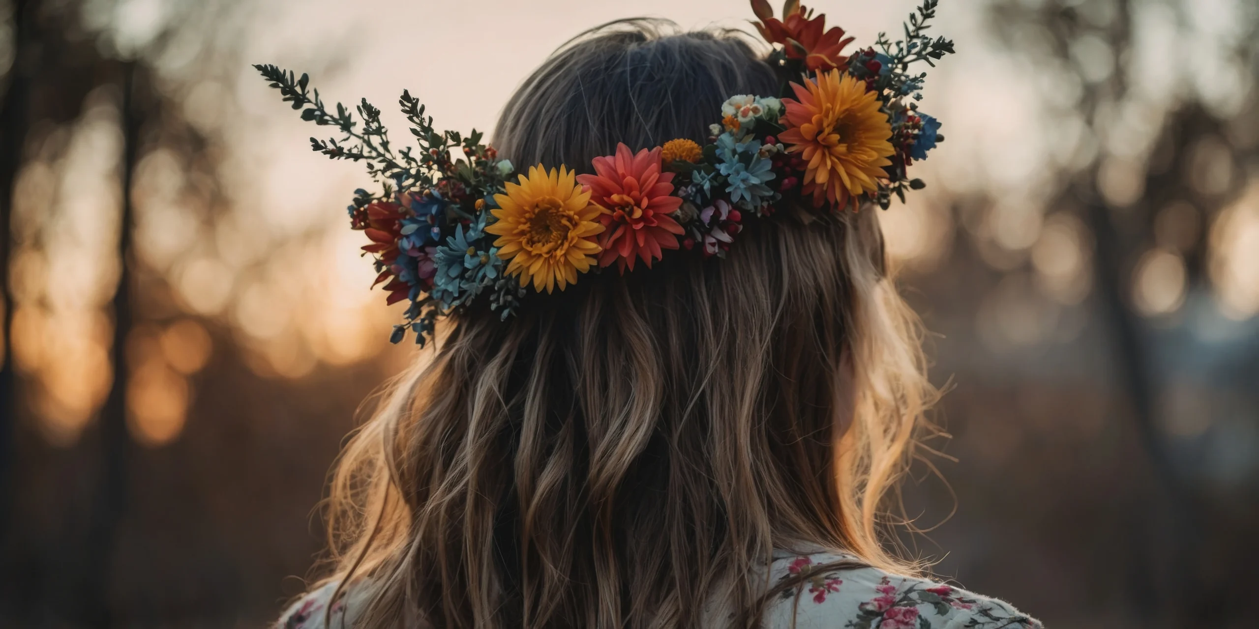fashion aesthetic with flower crowns nyt