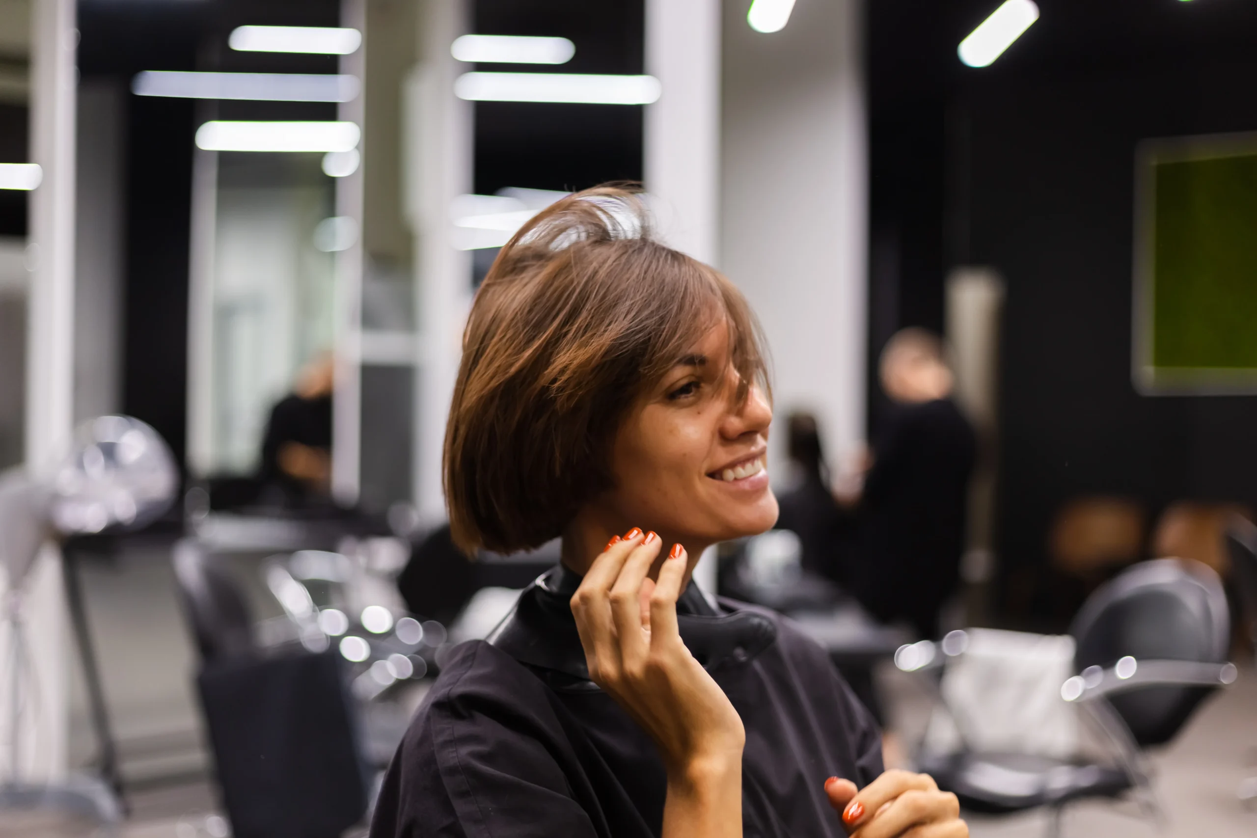 how to style the short hair