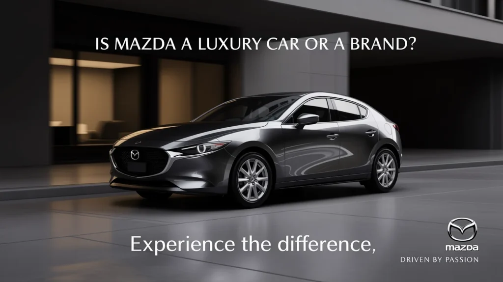 Is Mazda a Luxury Car or a Brand