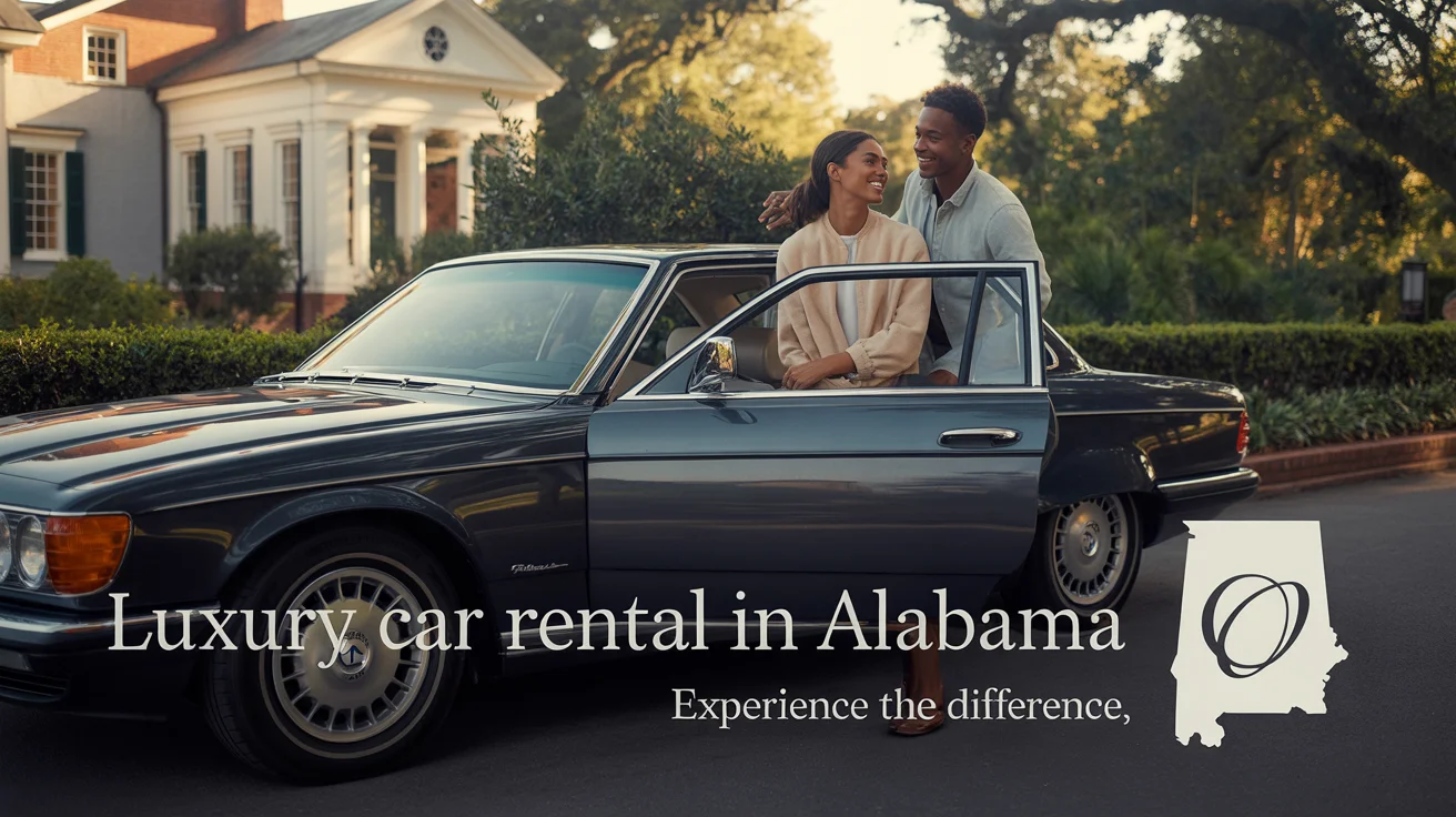 luxury car rental in Alabama