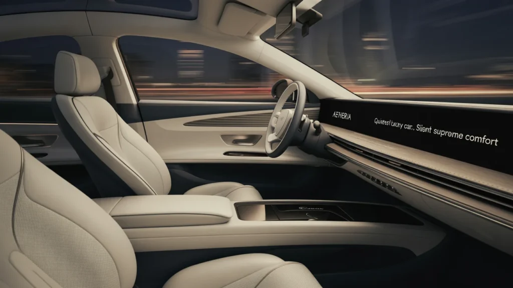 Quietest Luxury Car : Silent Power, Supreme Comfort