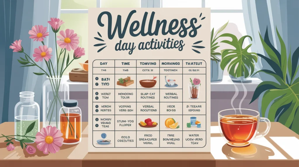 Wellness day activities