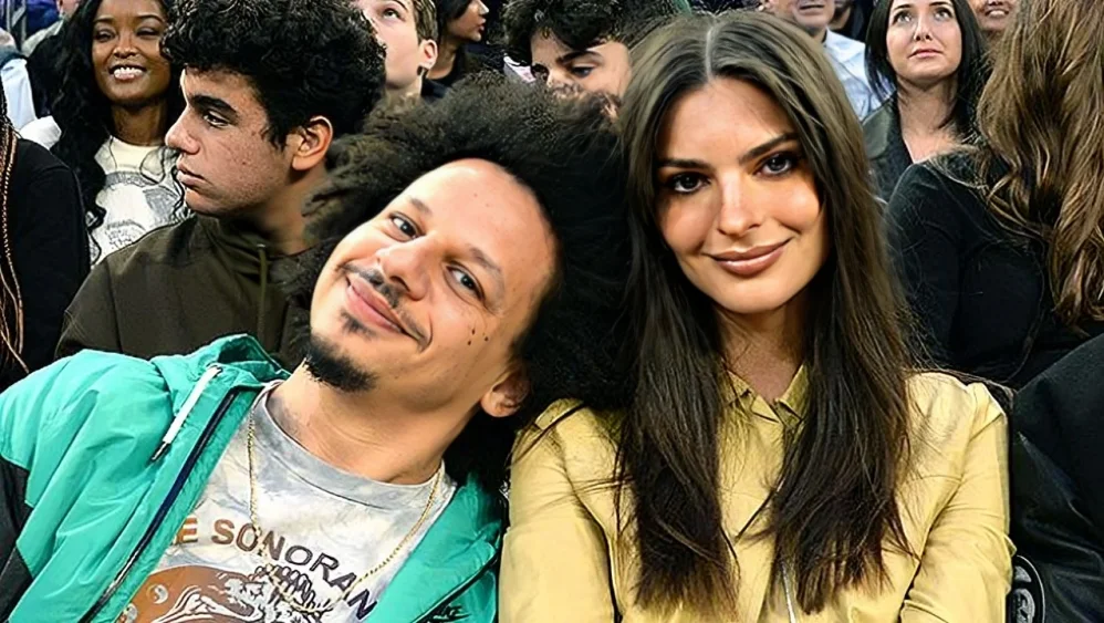 Emily Ratajkowski & Eric Andre Get Cozy During At Knicks Game_ Photos – Hollywood Life