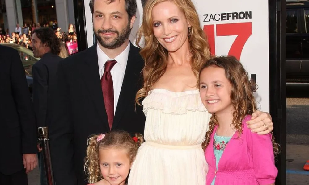 A family of four poses at a movie premiere