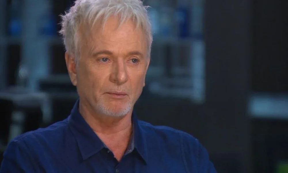 Elderly man with white hair and goatee-anthony geary net worth