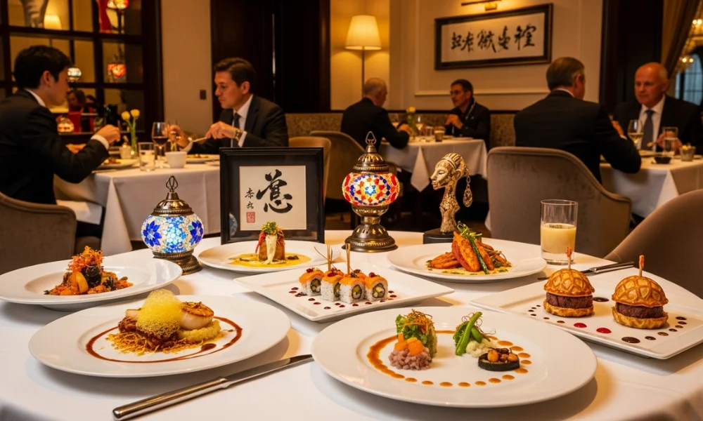 Global luxury cuisine experience-luxury restaurants 2025