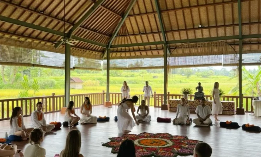 A serene yoga retreat-luxury mindfulness retreats