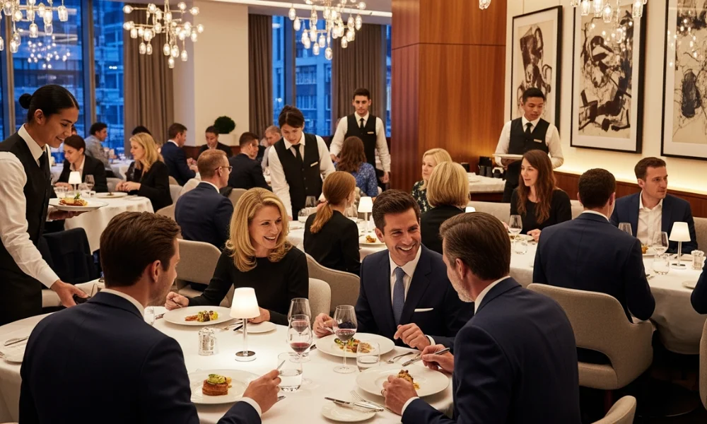 Growing luxury dining trend