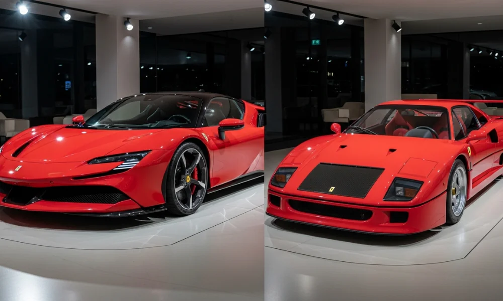 Modern vs classic supercars