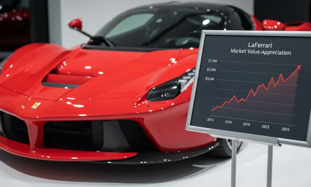 Supercar investment appreciation