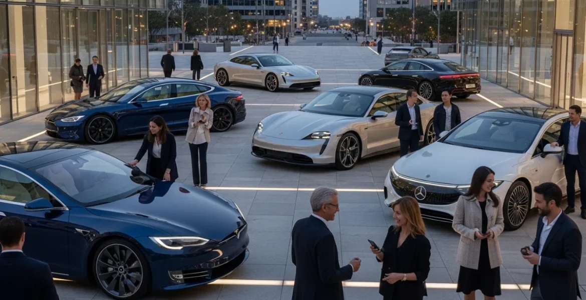 Luxury electric cars