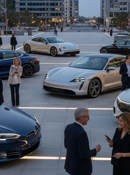 Luxury electric cars