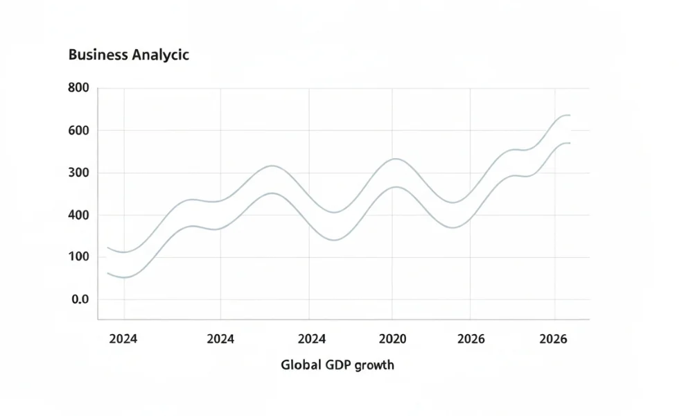 IMF growth forecast trend chart 2024 to 2026