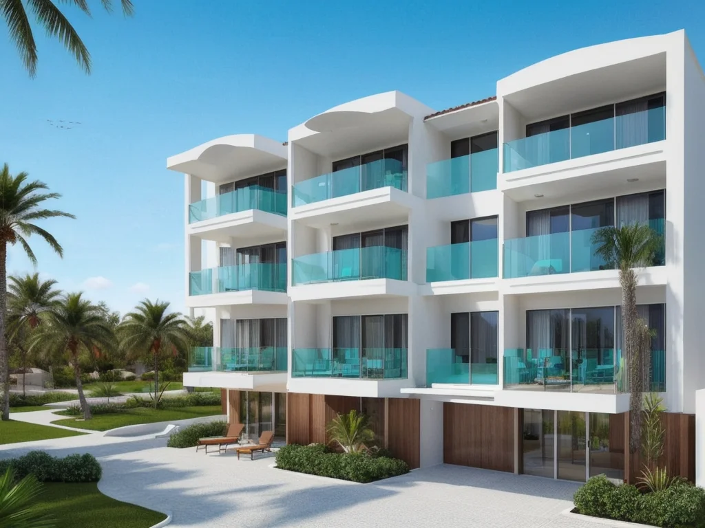 Architectural Design of Mandalay Luxury Beachfront Apartments