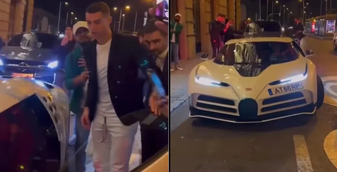 Ronaldo Bugatti Centodieci: Inside His $360 Million Car Collection at Orilea