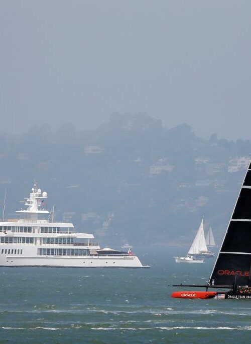 oracle-team-usa-catamaran-trains-15275570 larry ellison yacht fleet